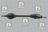 DA SILVA 4449T Drive Shaft
